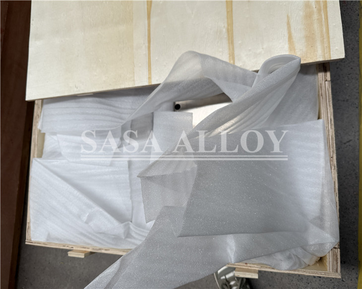 SASA ALLOY typical protective export packaging for nickel alloy bar products