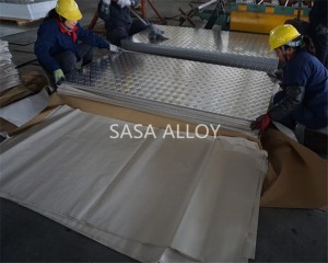 Placa de aluminio 2014 T6