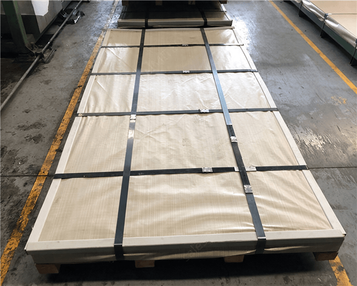ASTM B409 Incoloy 800H UNS N08810 Sheet and Plate export pallet packaging