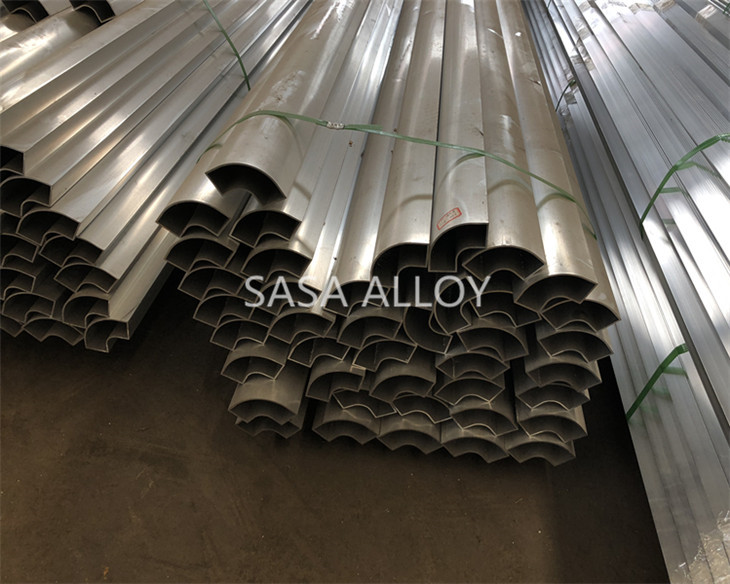Aluminum 6061-T6 Extruded Pipe Schedule 80 1-1/4 Nominal 1-2/3 OD 1.278 ID 0.191 Wall 12 Length 