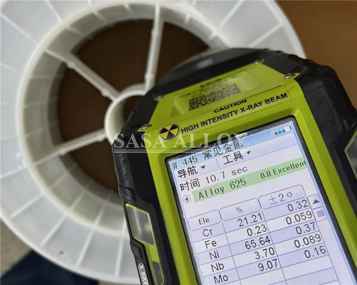 Corrosion resistant 625 alloy wire