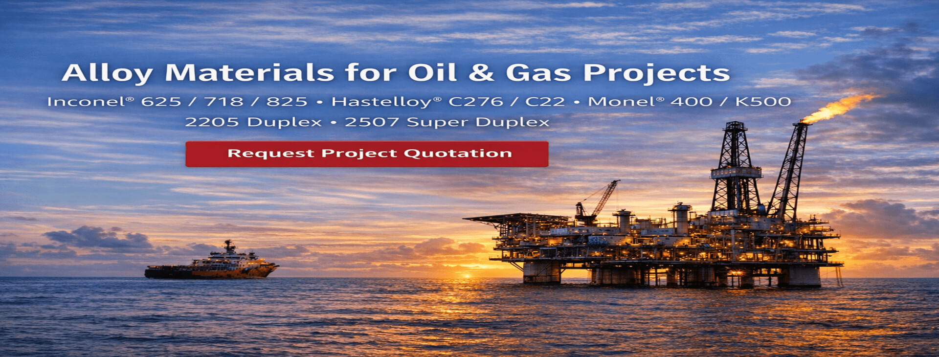 SASA ALLOY Oil Gas Applications