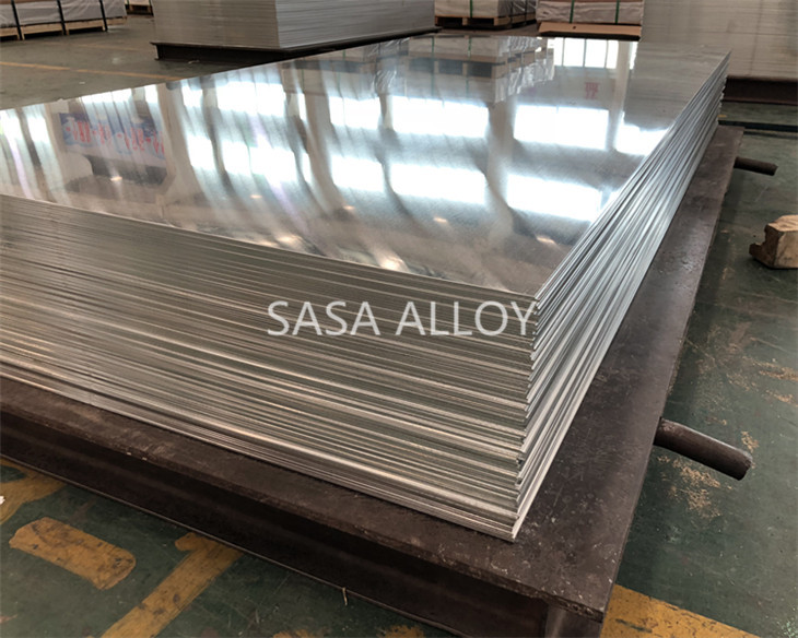 Placa de aluminio 6005 de 4 × 8