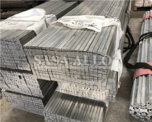 Aluminio Barra cuadrada