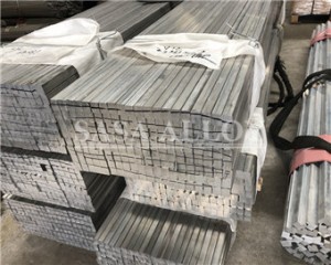 Barra cuadrada de aluminio