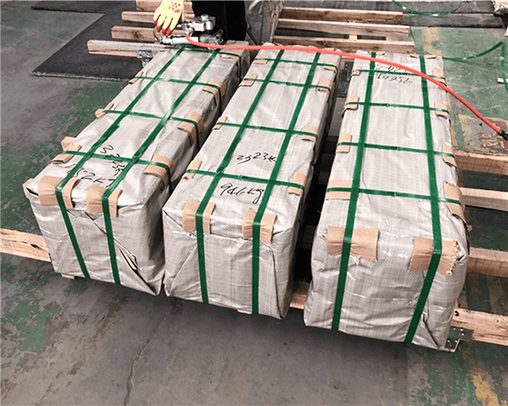 ASTM B409 Incoloy 800H UNS N08810 Sheet and Plate protective wrapped packaging