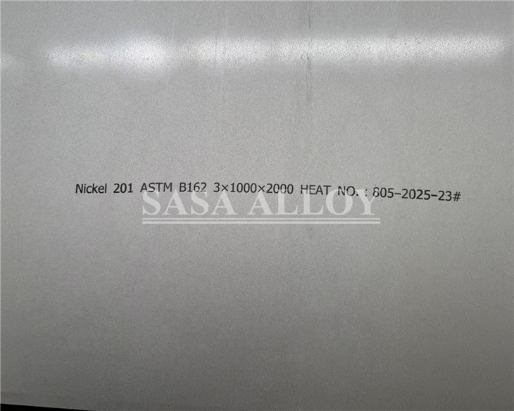 Nickel Alloy 201 sheet