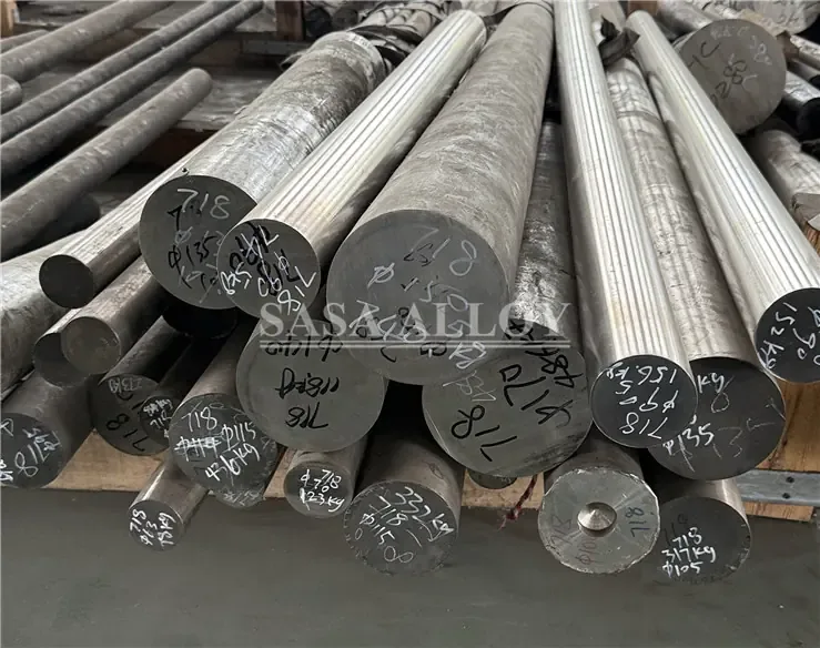 Inconel 718 bar Produktform und Oberflächenansicht 8