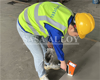 اختبار مؤشر مديري المشتريات (PMI) للألواح المدرفلة على البارد من سبيكة 201