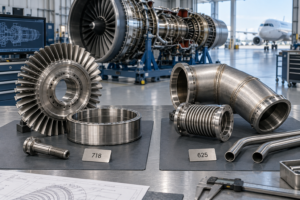 Inconel 718 vs. Inconel 625: How to Choose the Right Superalloy for Your Aerospace Application